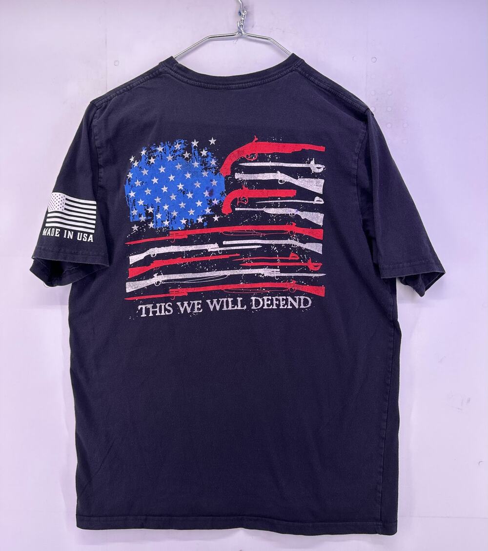 Bass Pro Shops American Flag Theme Shirt Size Large